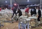 Imagens mostram briga generalizada em Festa da Tainha no Paraná