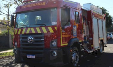 Criança morre em incêndio enquanto estava sozinha em casa